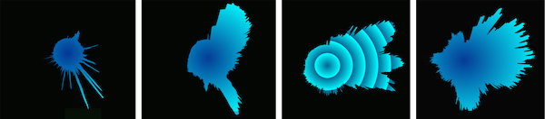 images de la transcription visuelle du système OtoSense Entreprise .