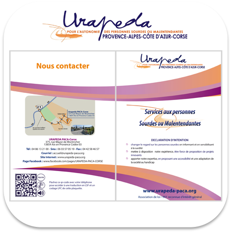 logo et visuel de l'Urapeda Paca Corse